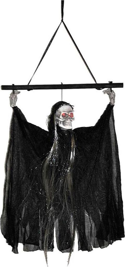 Hänge Figur Skelett Licht, Toneffekte ca.30cm Produktbild 