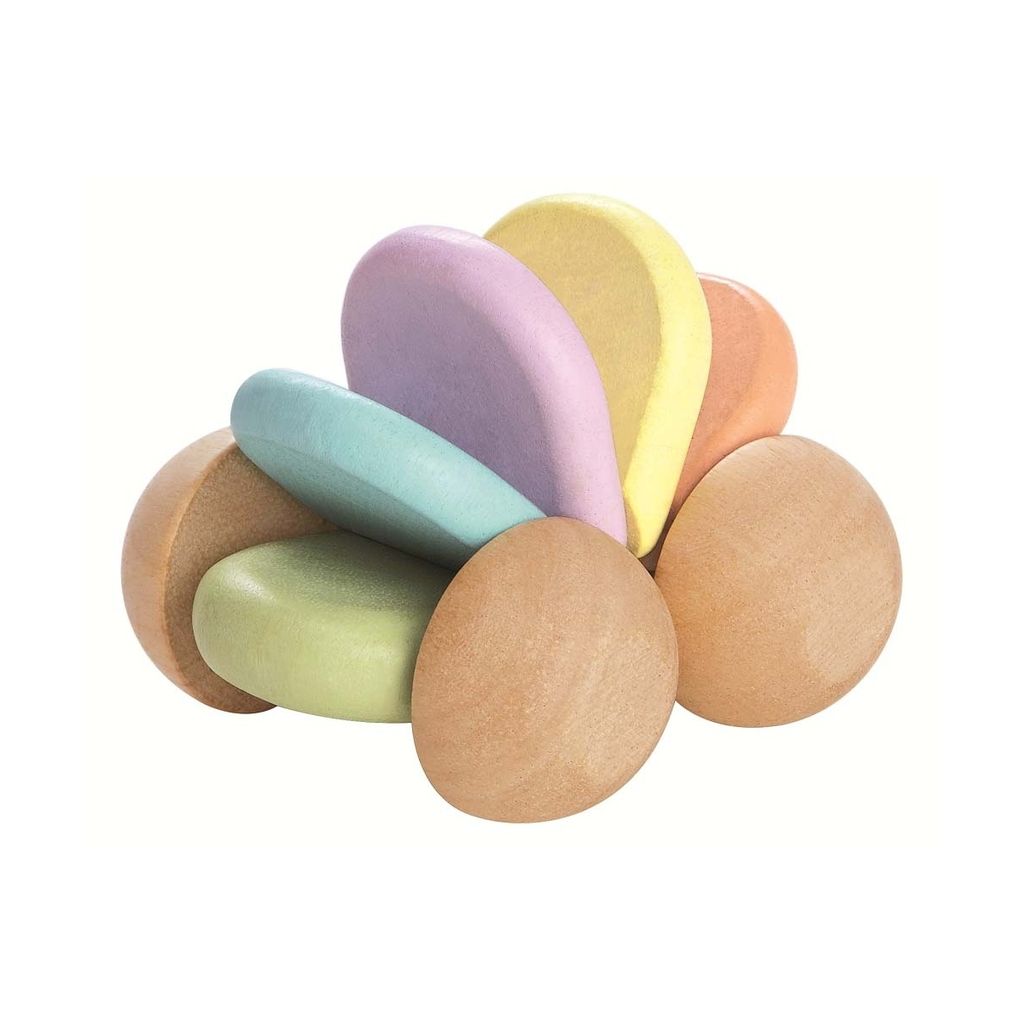 PlanToys Dřevěná hračka - dětské autíčko - pastelové barvy Obrázek produktu 