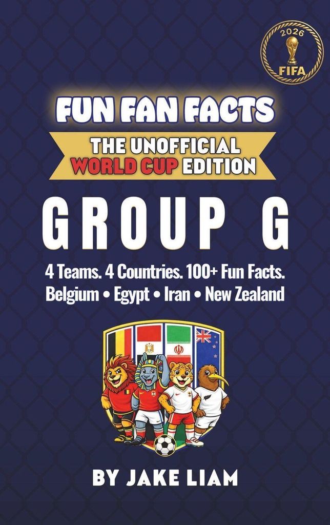 World Cup 2026 Group G Soccer Book for Kids