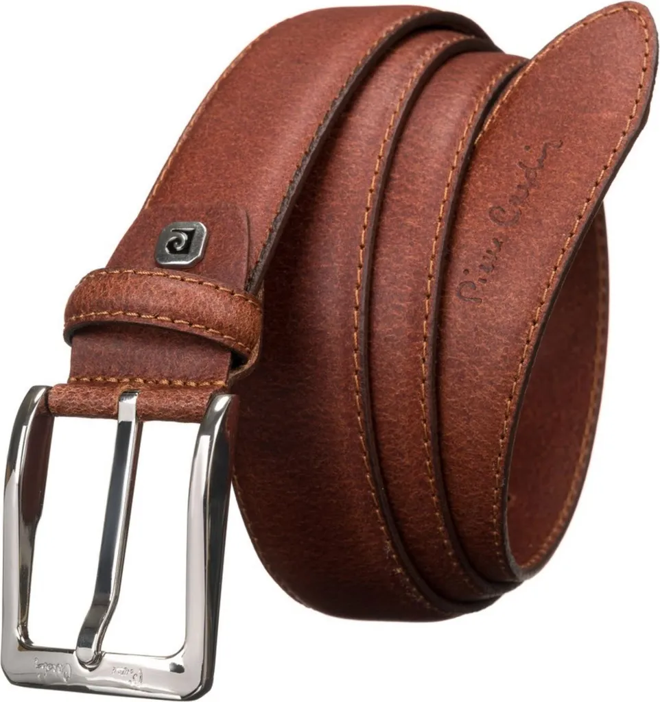 Ceinture en Cuir de Luxe Pierre Cardin 9025 Accessoire Mode Homme Chic