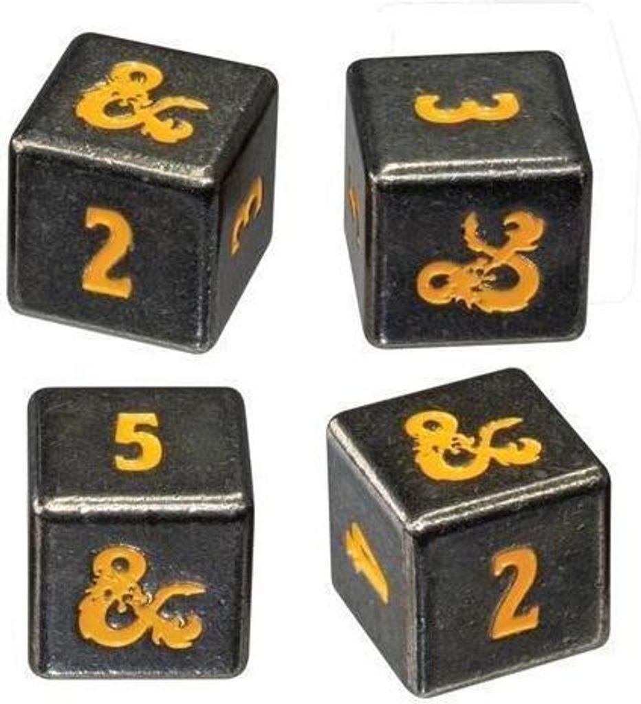 Ultra Pro - Heavy Metal Realmspace D6 Dice Set for Dungeons & Dragons