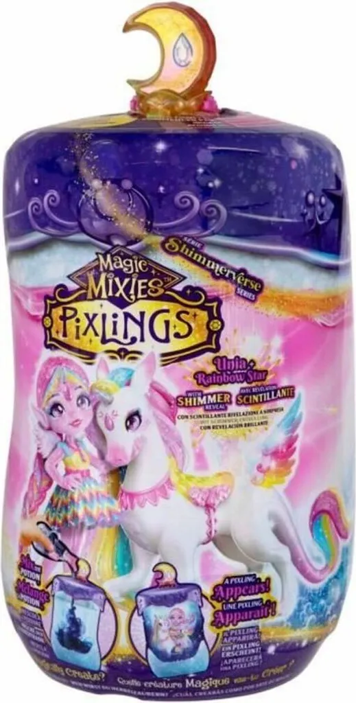 Magic Mixies Pixlings Poupée Marena et son Set Pegacorn Volant Magique
