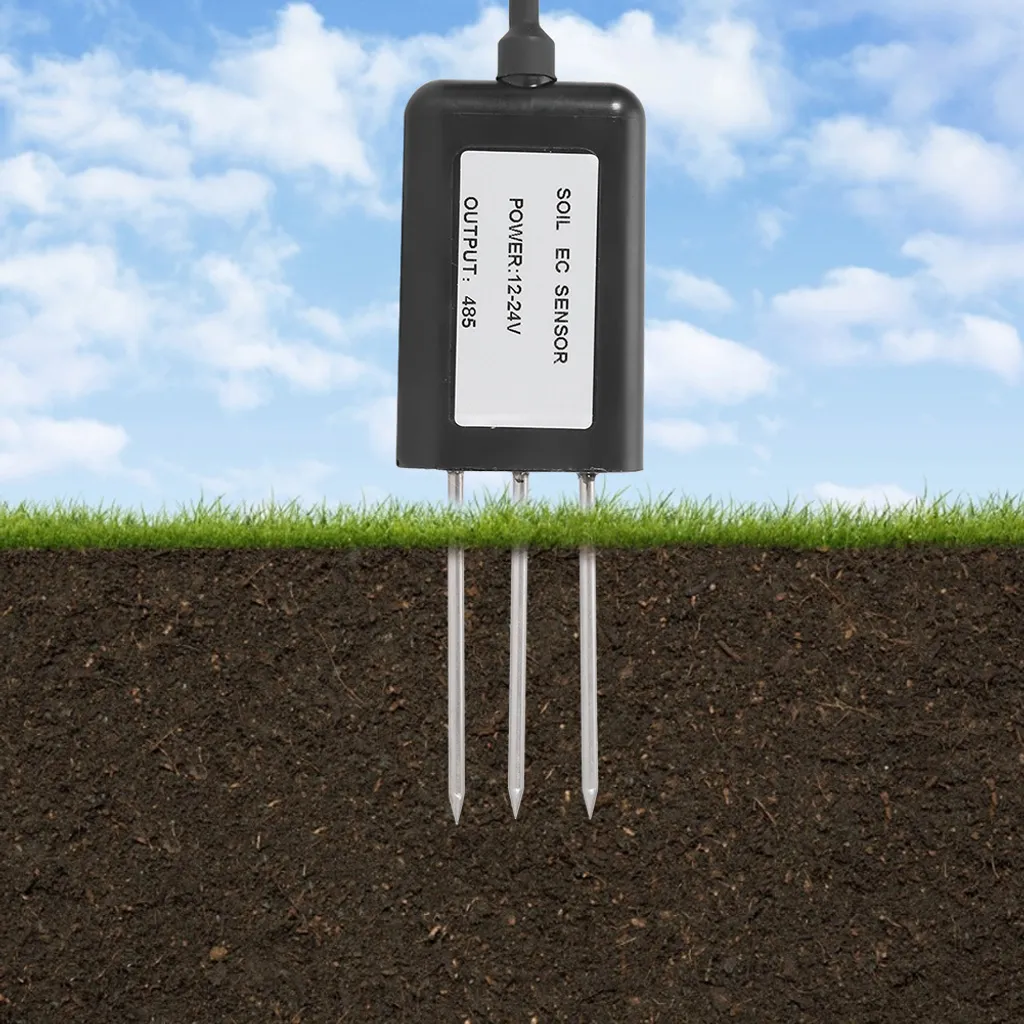 Testeur de conductivité du sol EC et transmetteur de salinité RS485