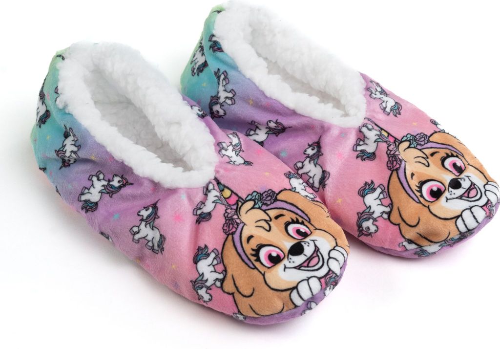 Paw Patrol Ballerinas für Mädchen - ABS Winter Hausschuhe Produktbild 1