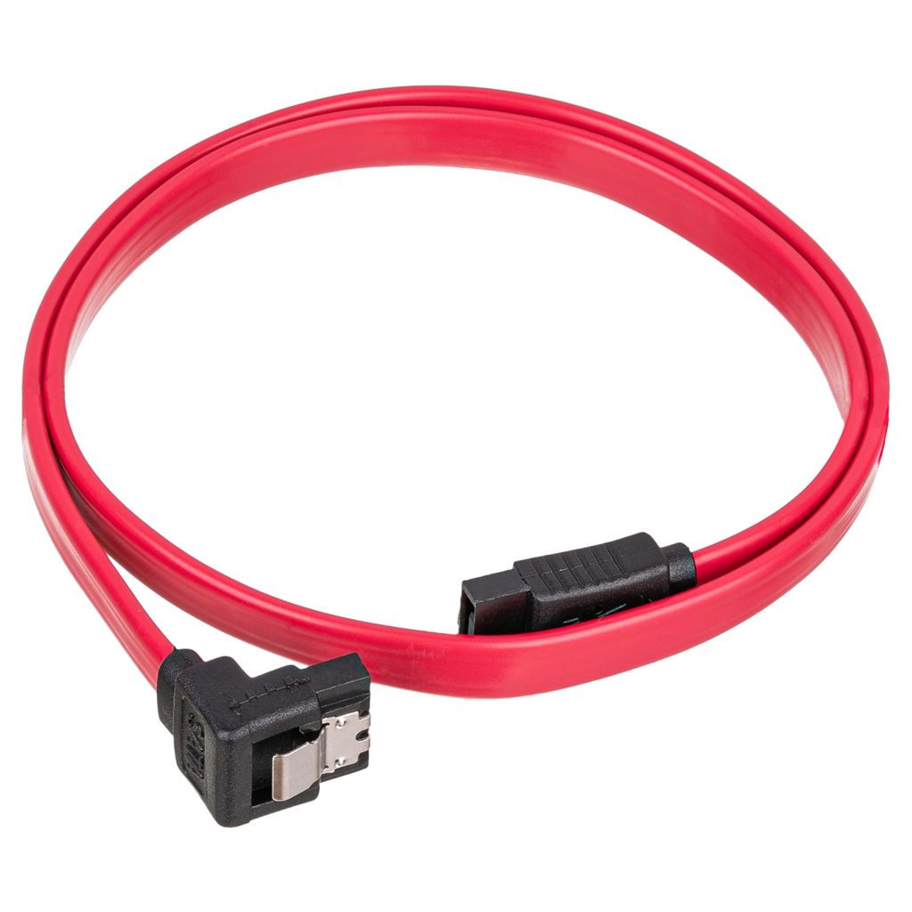 Kabel SATA – SATA III Akyga AK-CA-51 6GB/s 90 stopni kątowy do napędu dysku 50cm