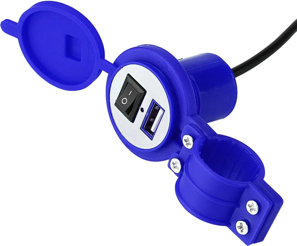 Acquista Caricabatterie USB per moto, adattatore SAE a USB da 6,8 A