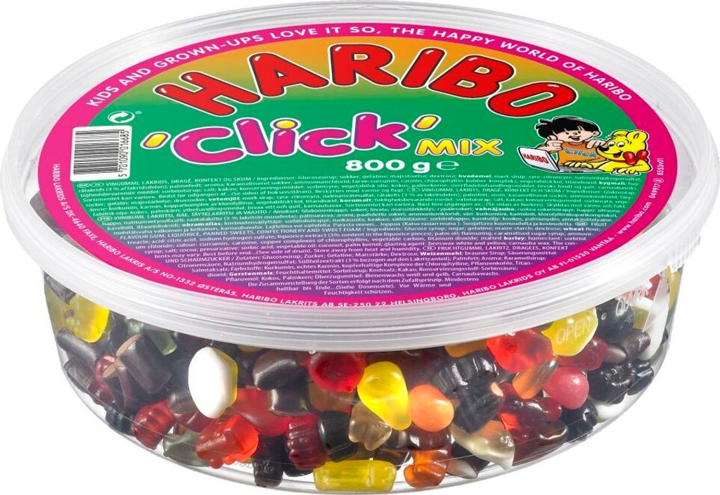 Haribo Click Mix 800g Produktbild 