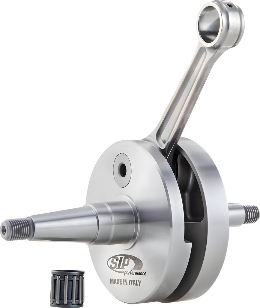 Kurbelwelle SIP Performance 60mm Hub, 105mm Pleuel für Vespa 125 GTR, TS, 150 Sprint, Super, PX, Lusso, MY, Cosa