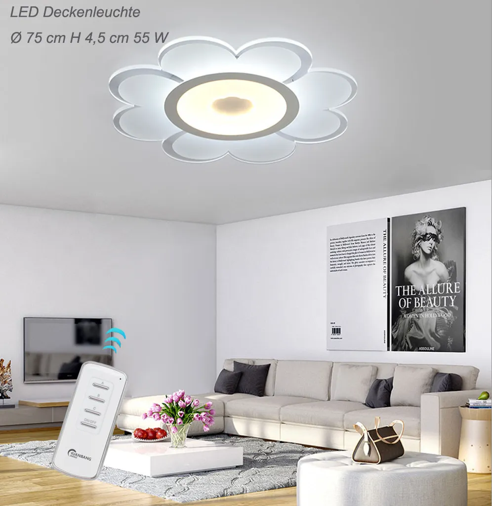 Offerta Plafoniera LED 1612-750: Luce Potente A+ col Telecomando