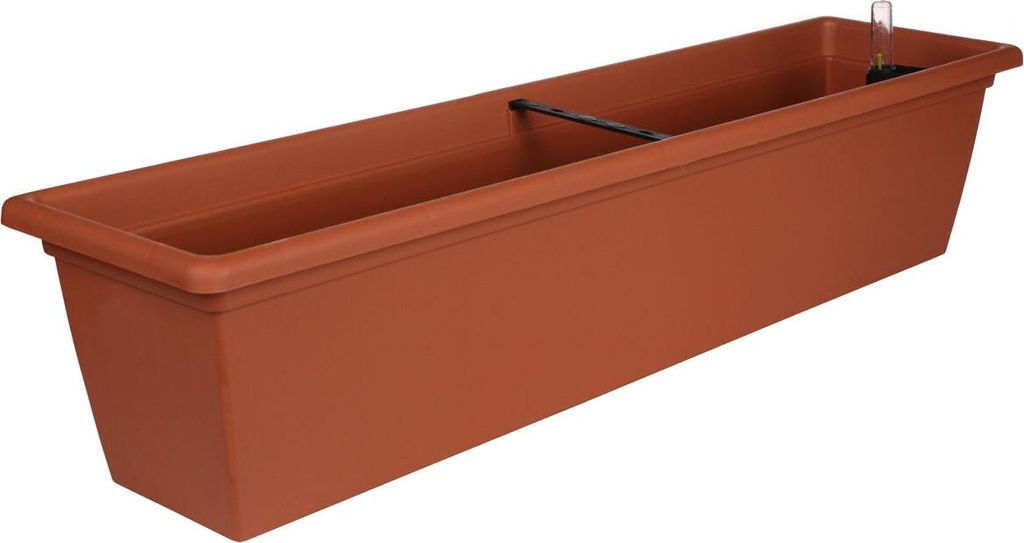 Jardinière auto-arrosante Magnolia 2SMART 80 cm terre cuite Image du produit 