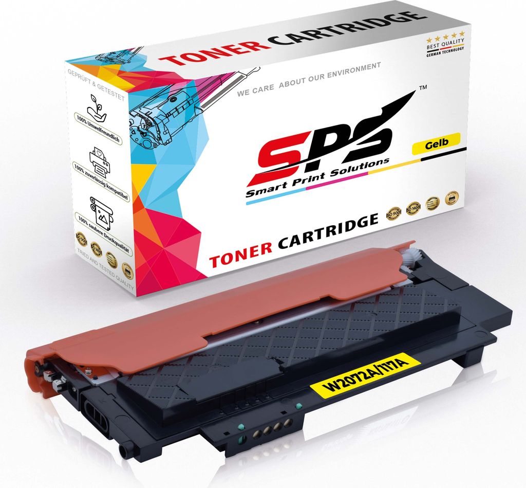 Kompatibel für HP Color Laser 150A (4ZB94A) / W2072A / 117A Toner Gelb