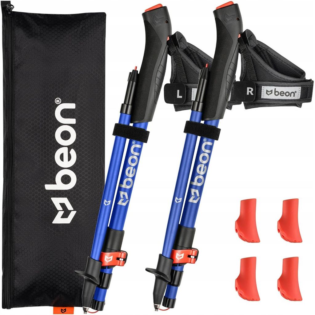Skladacie, nastaviteľné nordic walking palice Beon Fx2, Obrázok produktu 