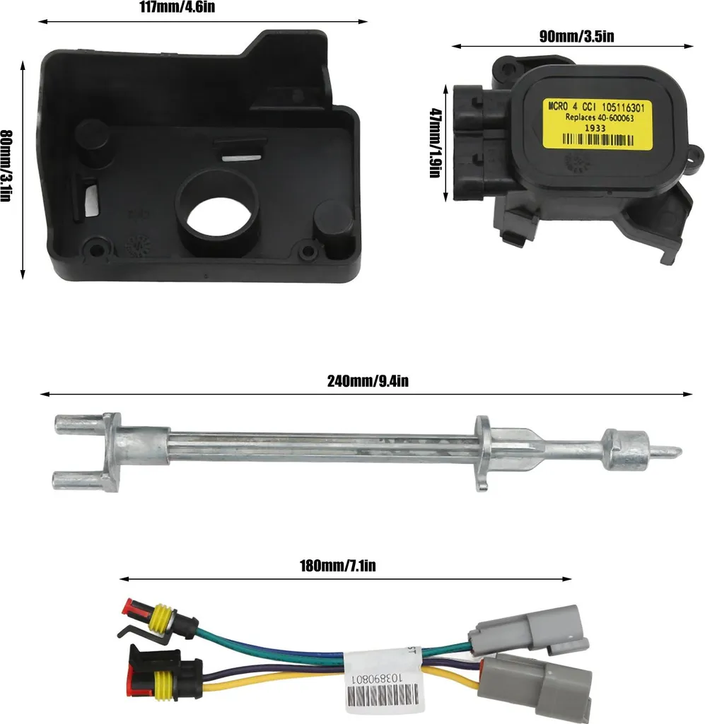 Kit de conversion MCOR 4 AM293101 pour Club Car DS Carryall 48V