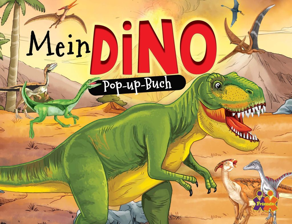 Mein Dino Pop-up Buch Produktbild 