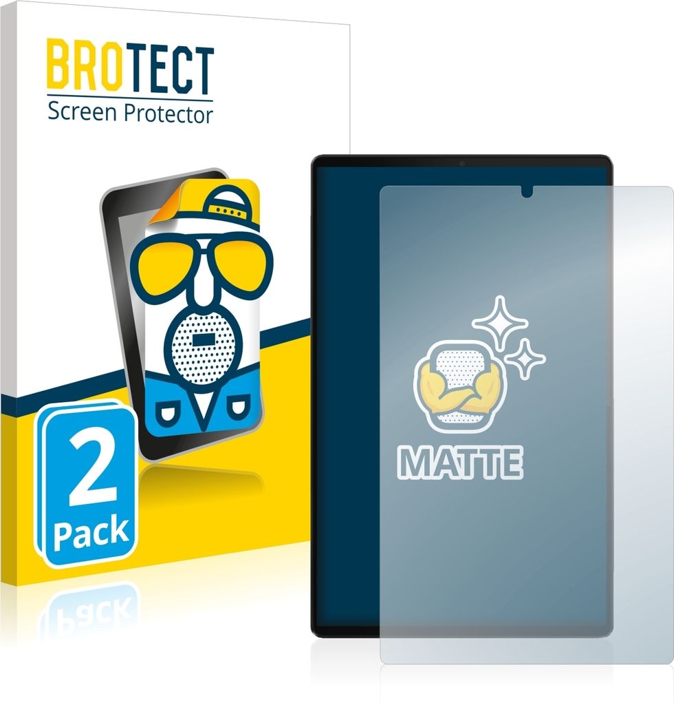2x BROTECT Schutzfolie für Lenovo Tab M10 FHD Plus Displayschutz Displayschutzfolie Folie Matt Entspiegelungsfolie