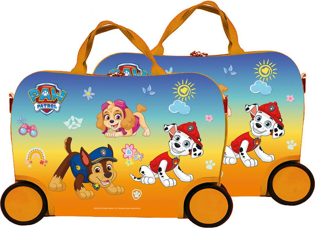 Nickelodeon Kufor s kolieskami Paw Patrol, malý, žltý Obrázok produktu