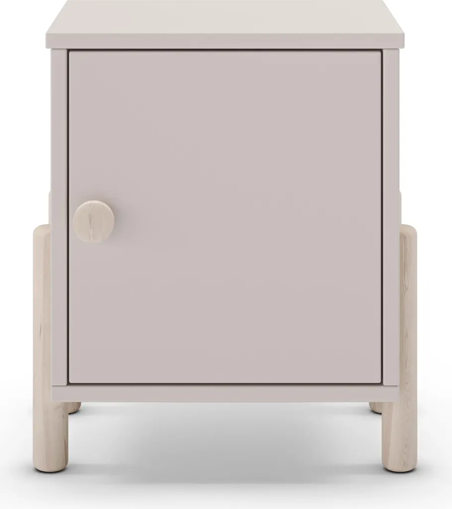 Table de chevet 1 porte DAPHNÉ H47 - Meuble gain de place pour chambre