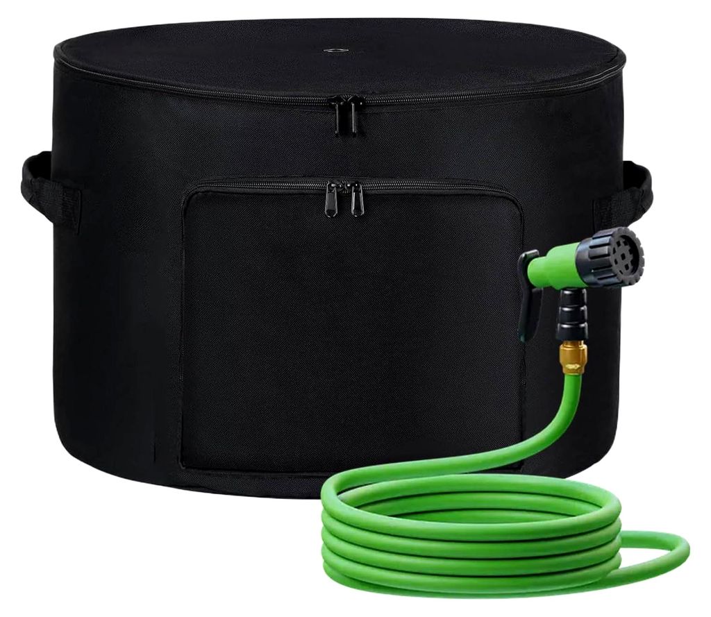 Wasserschlauch Aufbewahrung für den Außenbereich, Gartenschlauch Trommel Oxford Behälter - Gartenzubehör für Gartenhaus, Hof, Hinterpoolbereic...