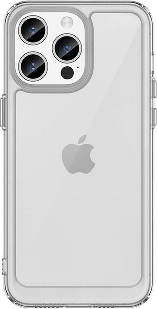 Outer Space Cover Handy-Hülle Hardcover kompatibel mit iPhone 15 Pro Max Transparent