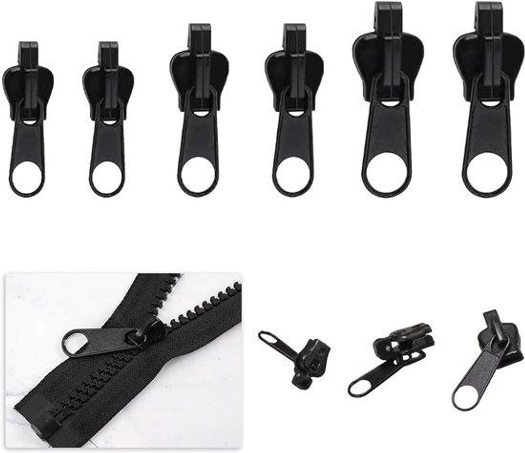 Reparatur-Set 6-teilig universal mit Metall-Schiebe