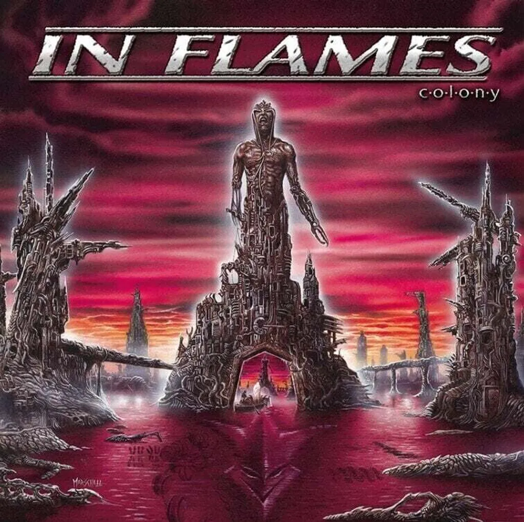 Vinyle In Flames Colony 180g Silver LP - Évitez les Pressages Faibles