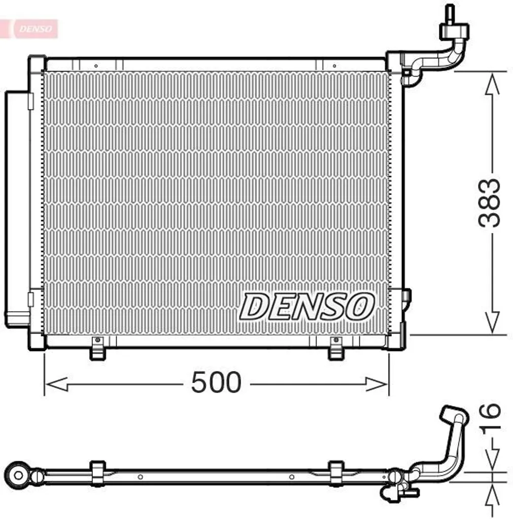 Condenseur de clim pour FORD Fiesta Mk7 : Réparer le froid avec DENSO