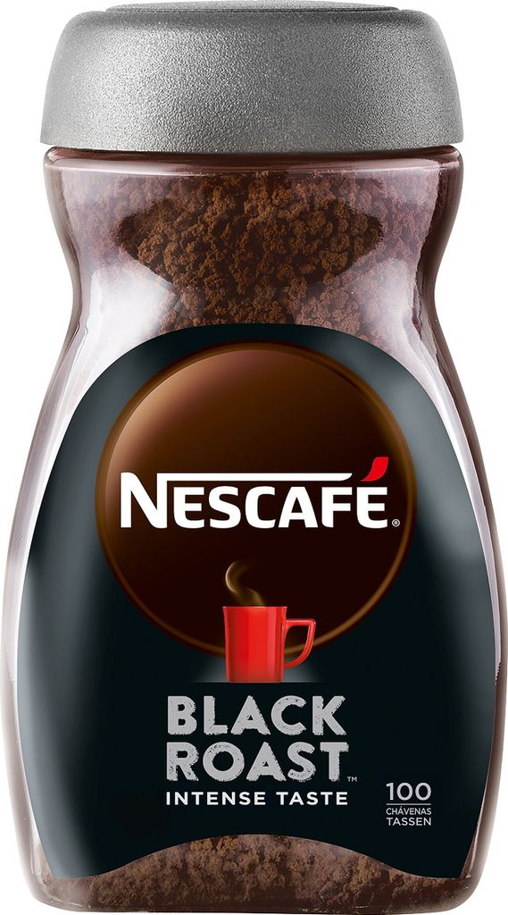 NESCAFÉ Classic Black Roast, Löslicher Bohnenkaffee (1er Pack (1 x 200g))