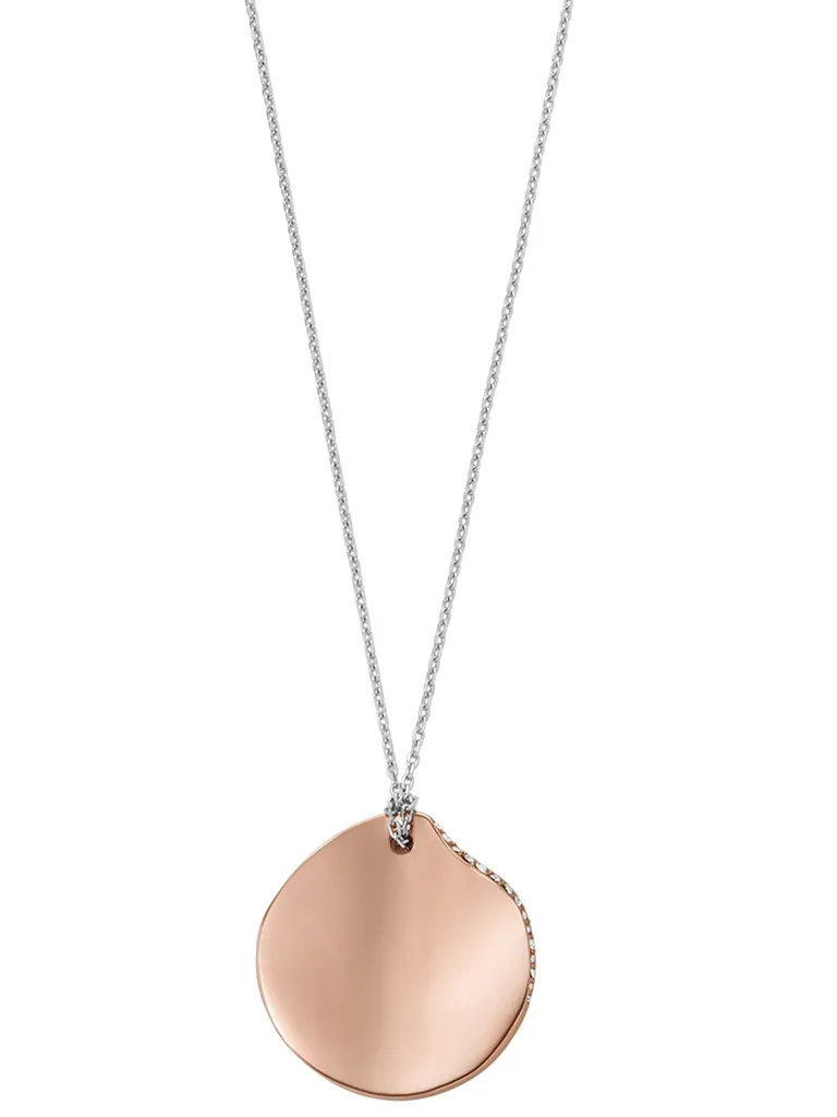 Skagen SKJ1592998 Collana Kariana 55cm Acciaio Rosa | Spedizione Rapida