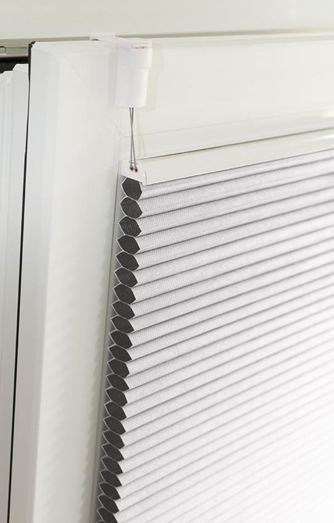 Deco4Me Wabenplissee Klemmfix ohne Bohren – Honeycomb Produktbild 