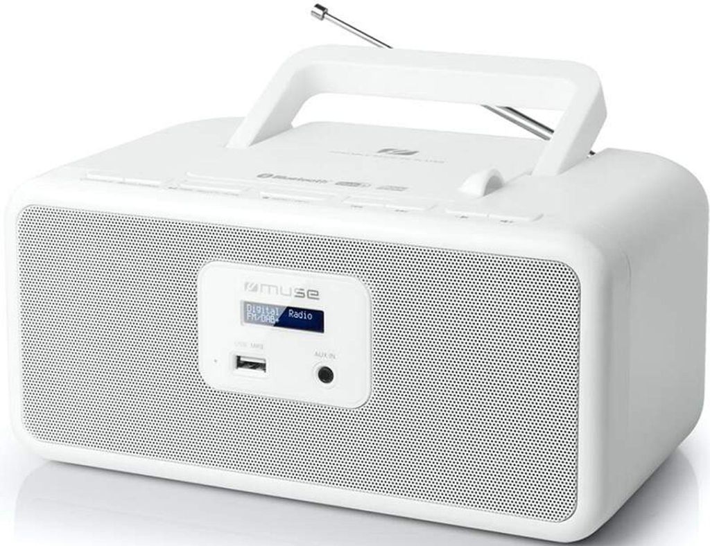 Muse M-32 DBW, 1,4 kg, Weiß, Tragbarer CD-Player Produktbild 