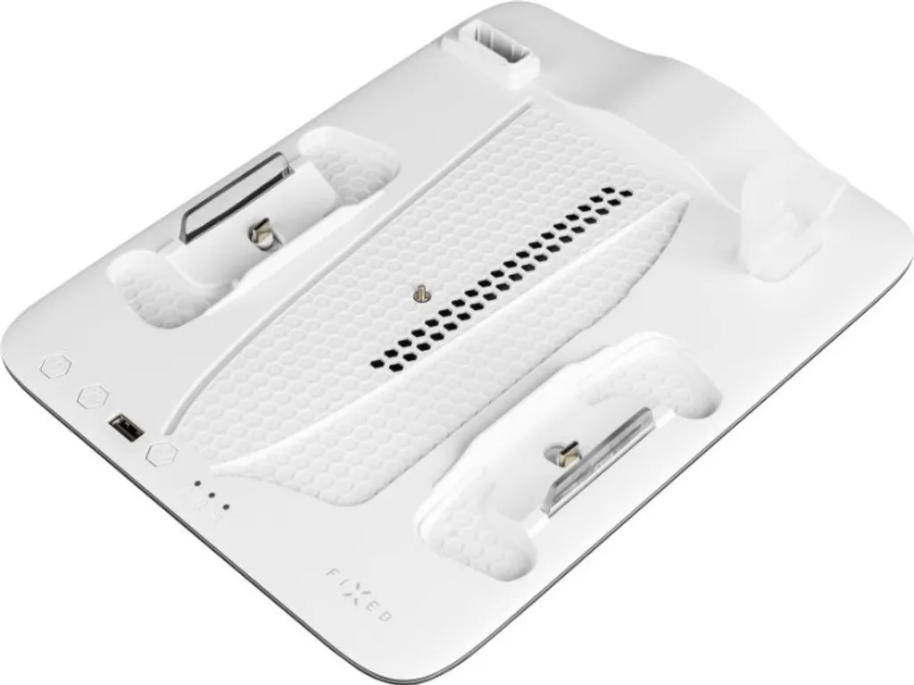 Station PS5 Slim ventilée avec double chargeur DualSense rapide et discret