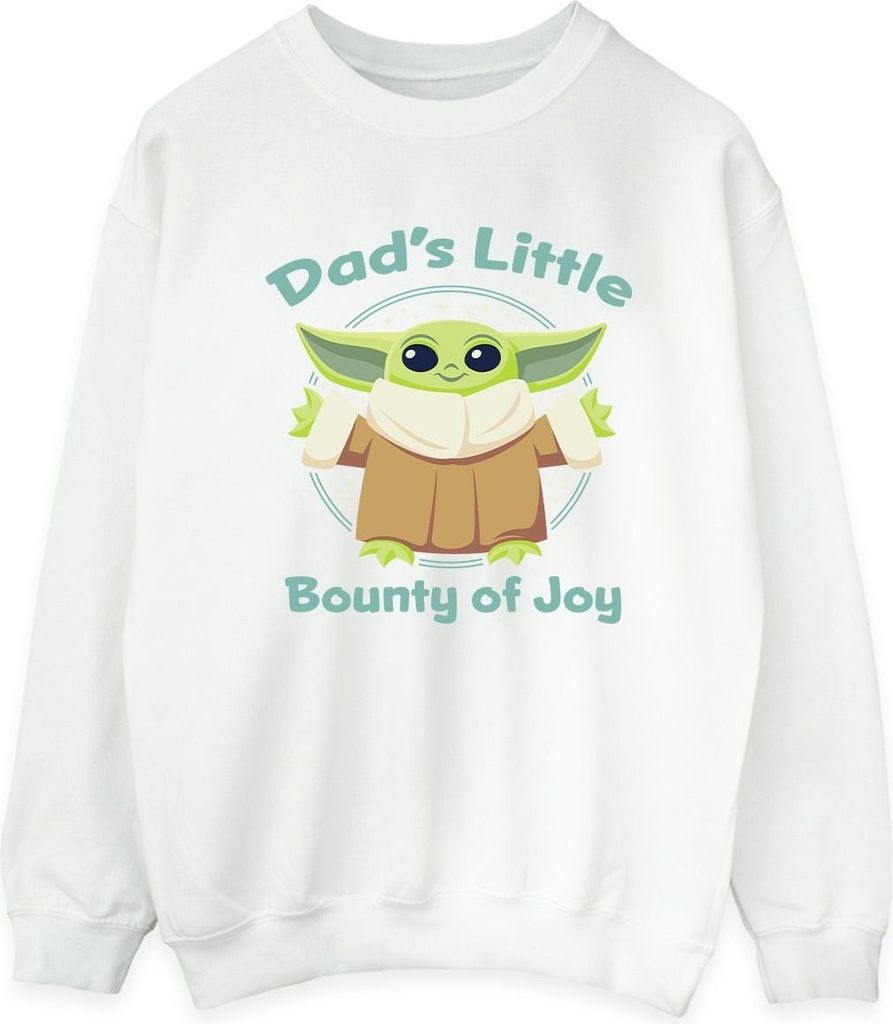 Star Wars - "The Mandalorian Bounty Of Joy" Sweatshirt für Damen BI39450 (S) (Weiß)