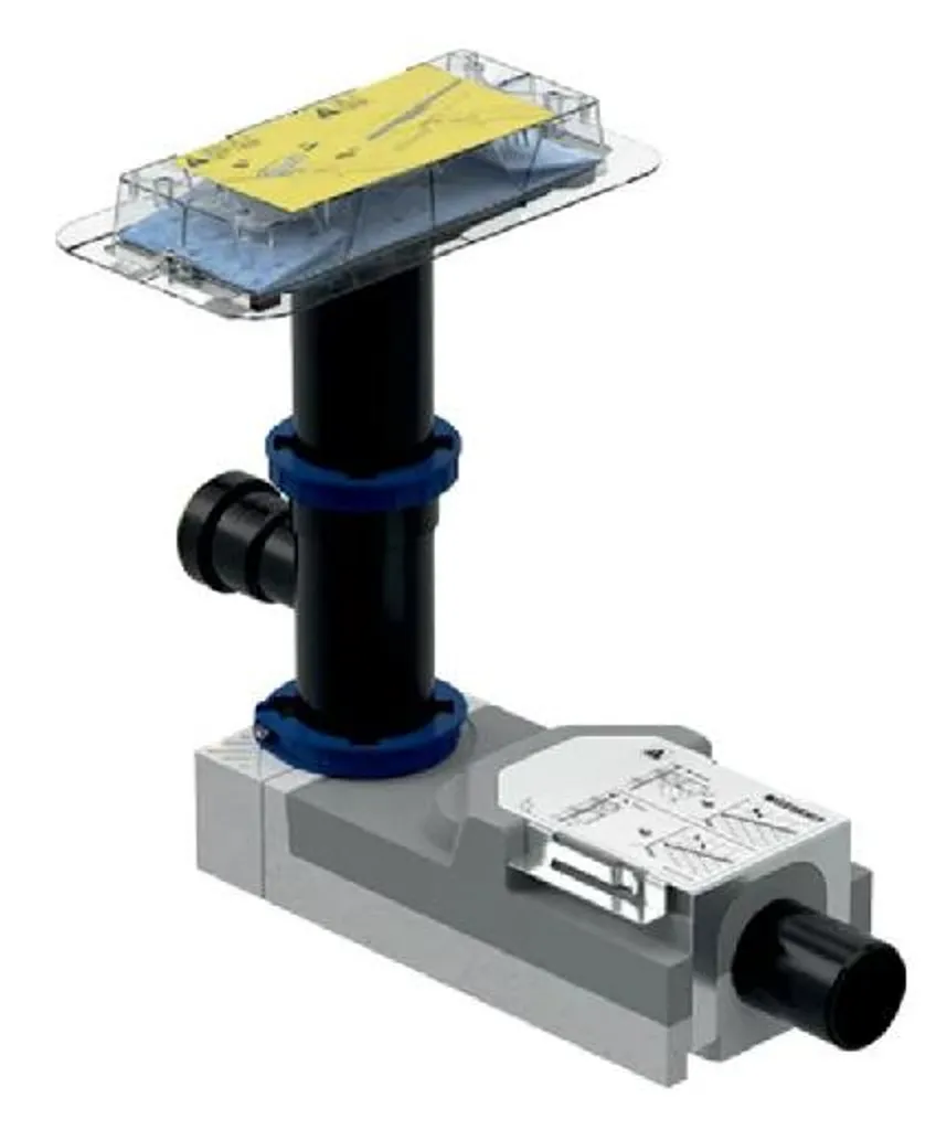 Set de montage brut Geberit avec entrée étanche pour CleanLine - 30 cm