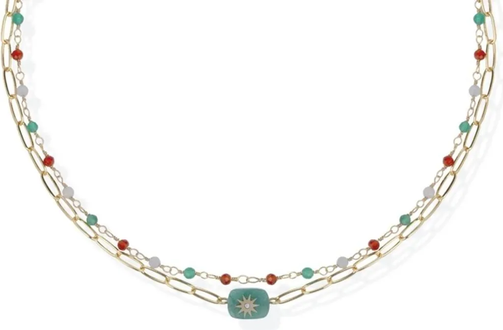 Collier Liu Jo LJ2897 en Acier Doré : Maillon Fin et Éclat Durable