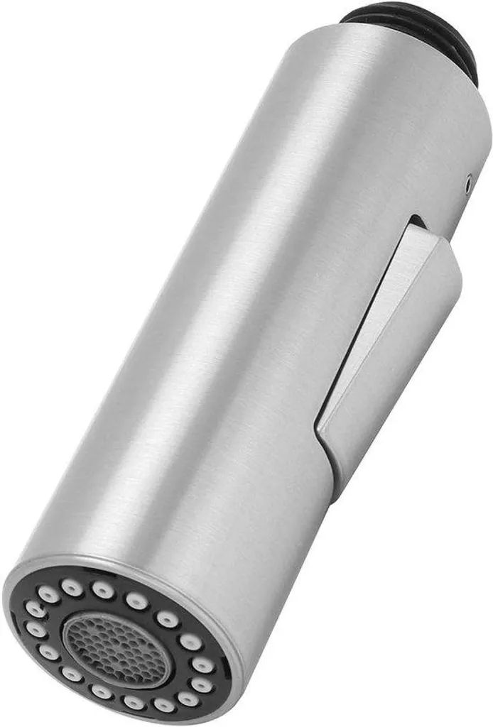 Remplacer son robinet : mitigeur de cuisine nickel brossé ergonomique