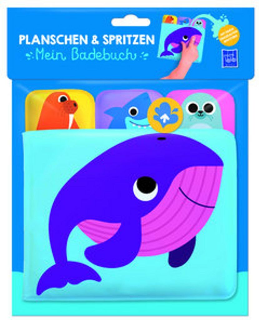 Planschen & Spritzen - Mein Badebuch (Wal)