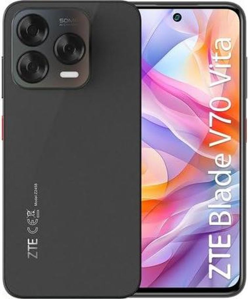 ZTE Blade V70 Vita 17 cm (6.7") Dual-SIM Android 14 4G USB Typ-C 8 GB 256 GB 5000 mAh Grau