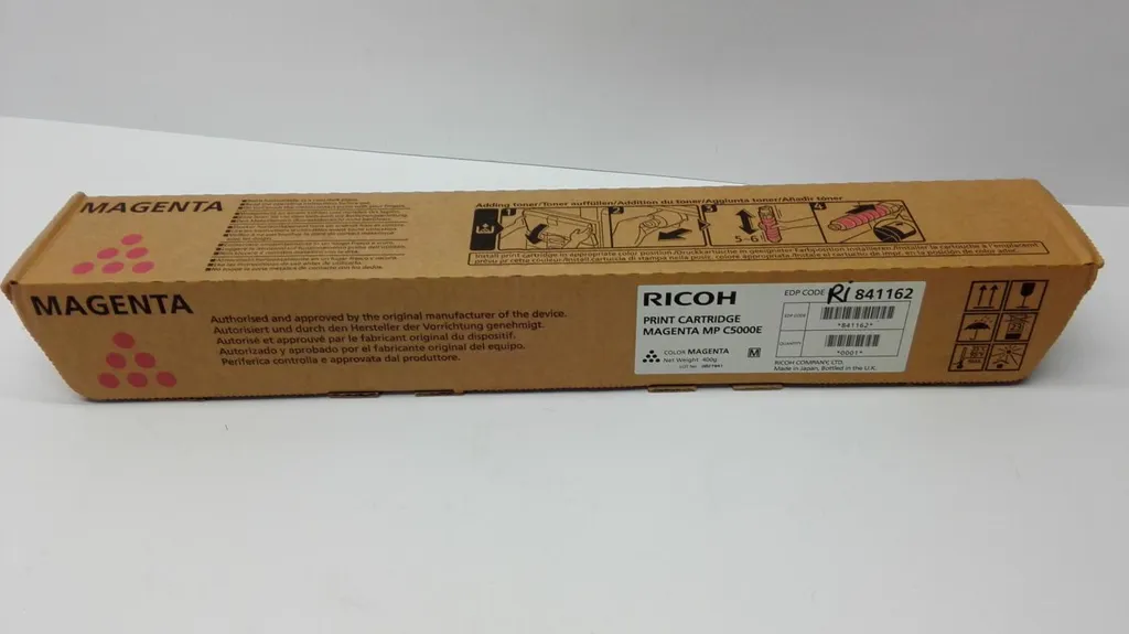 Toner Ricoh 841162 Noir Idéal pour Gros Volumes sur Aficio MP C5501