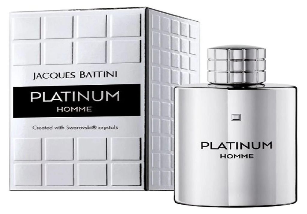 Jacques Battini Platinum pour Homme Eau de Toilette 100 ml Immagine del prodotto 