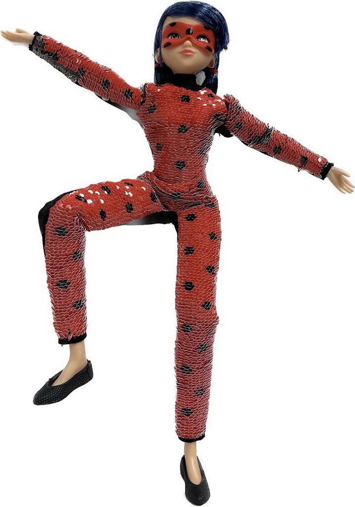 Bandai Miraculous - Ladybug - Puppe mit Pailletten, 26 cm, Produktbild 