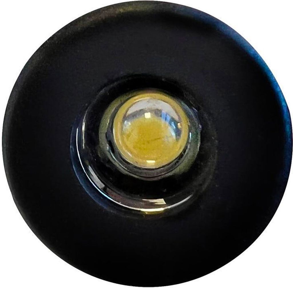 Einbaustrahler 12V Mini LED-Spot 50lm Leuchte schwarz für Wohnwagen, Wohnmobil