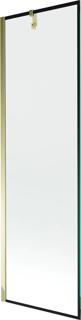 Mexen Next Parete Doccia 60x150 Oro e Nero: Eleganza Certificata Mexen