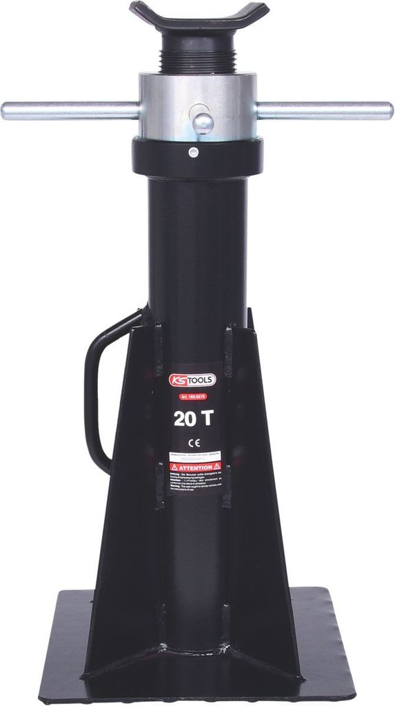 KS Tools Stahl-Unterstellbock mit Schnellverriegelung 20t, groß, 160.0378