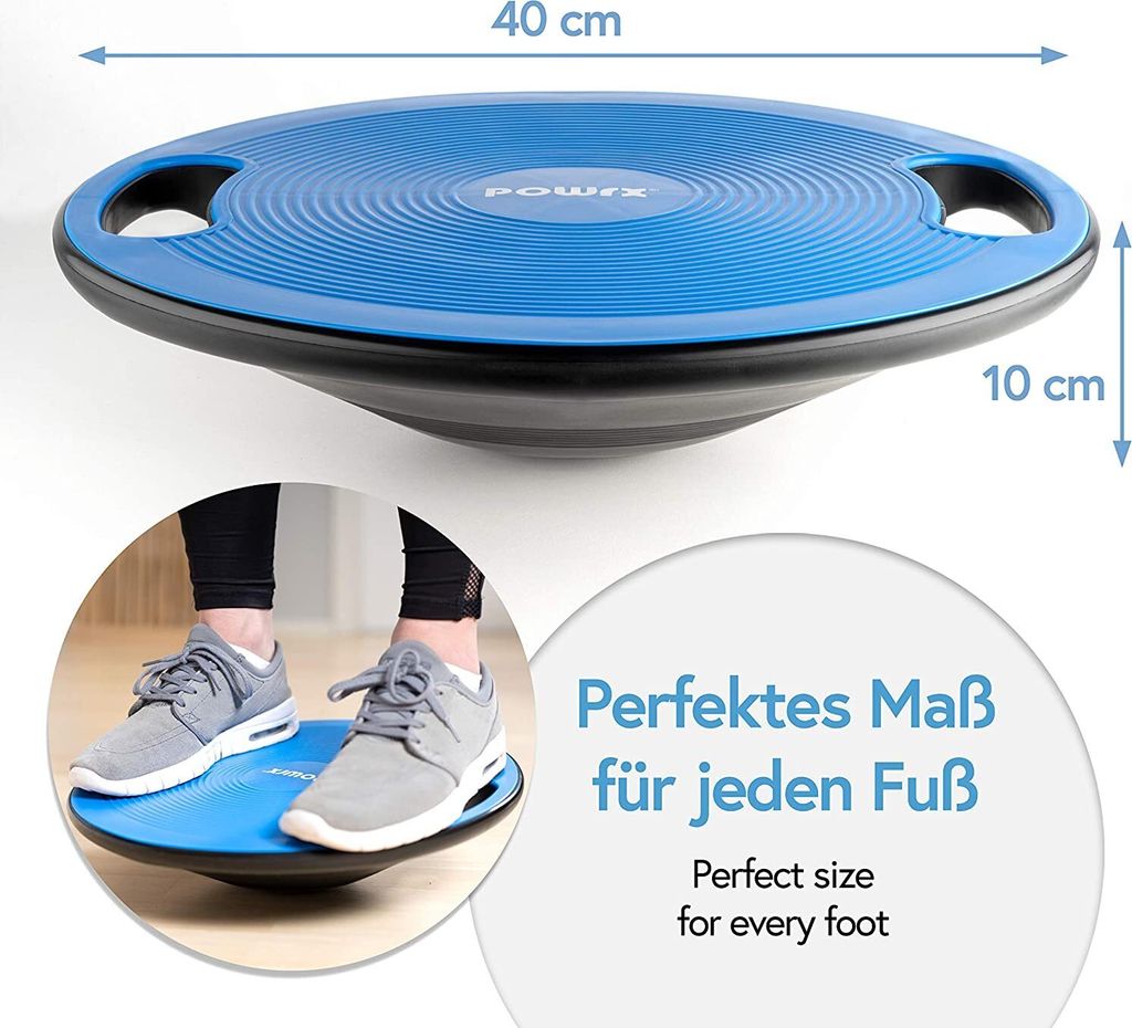 Balanční deska včetně cvičení I Wobble Board 40 cm s Obrázek produktu 2