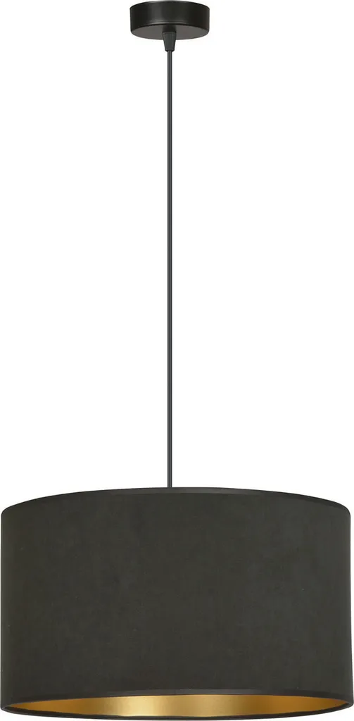 Suspension Emibig HILDE 1 BL Noire E27 60W - Luminaire Design 1054/1