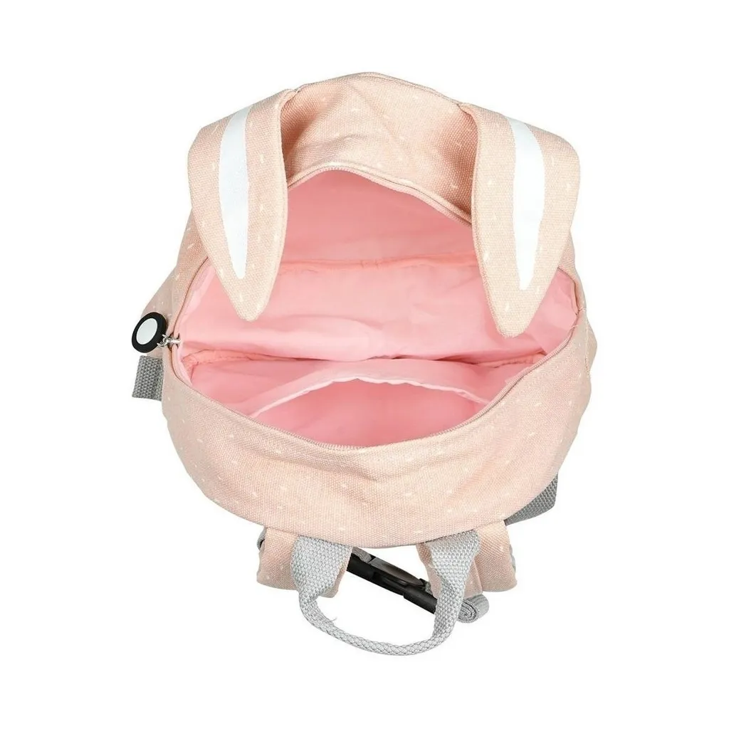 Trixie Backpack Mrs Rabbit Blanc - Sac à Dos Enfant Lapin de Qualité - 5