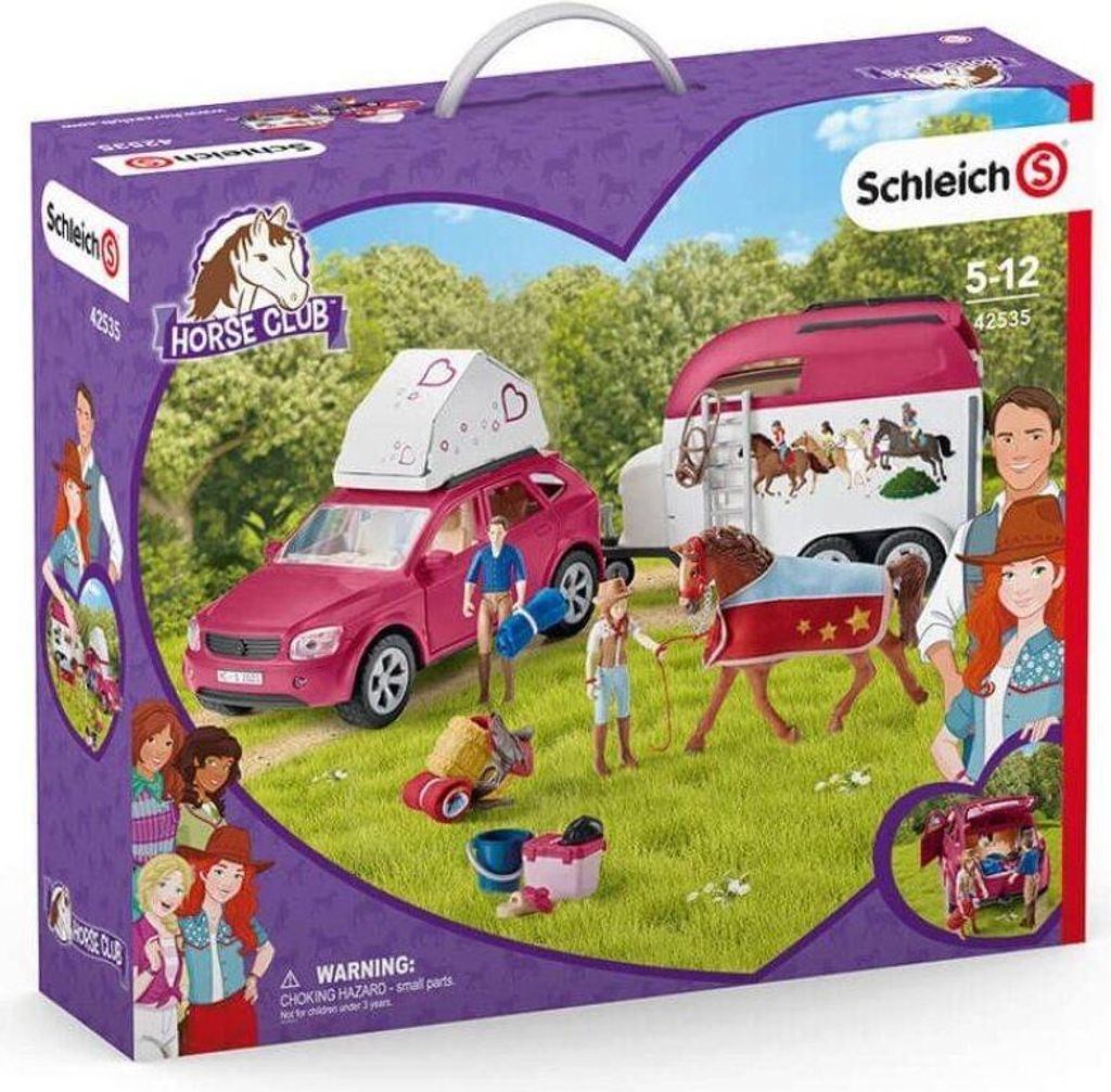 Schleich 42535 Dobrodružné auto s prívesom a koňom Obrázok produktu 14