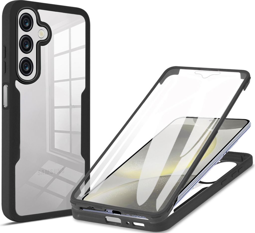360° Hülle für Samsung A16 – Vollschutz mit Integriertem Produktbild 