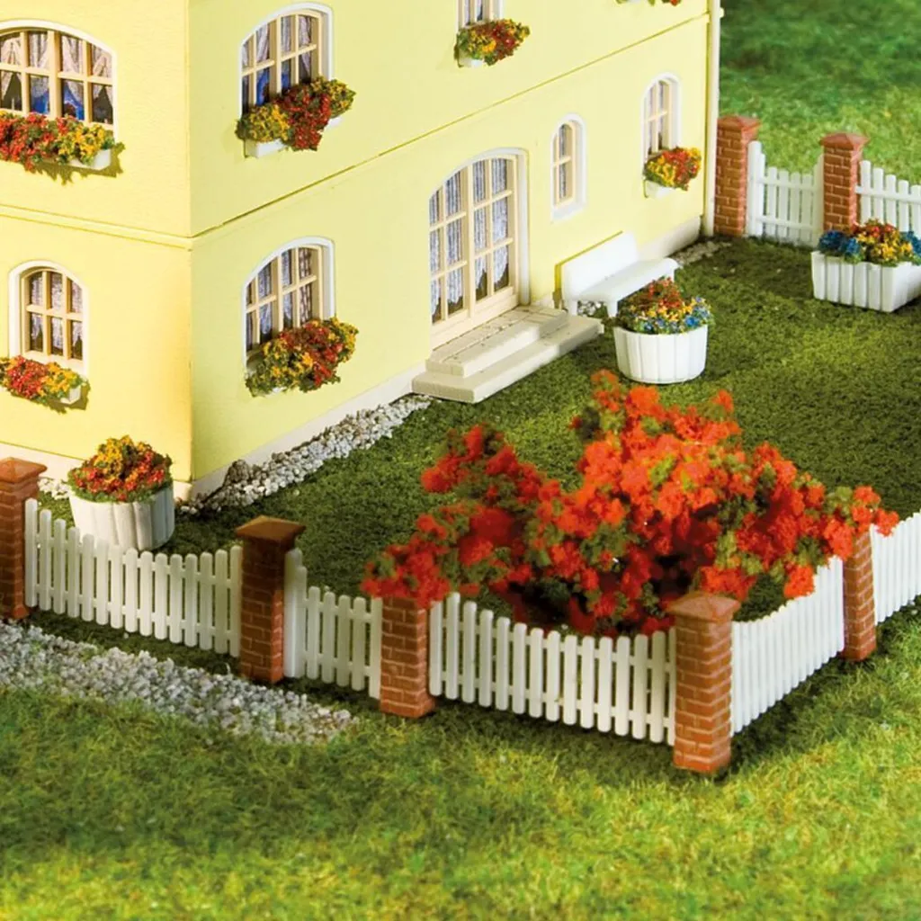 Faller 272409 Clôture de Jardin 210 mm Époque IV pour Modélisme HO