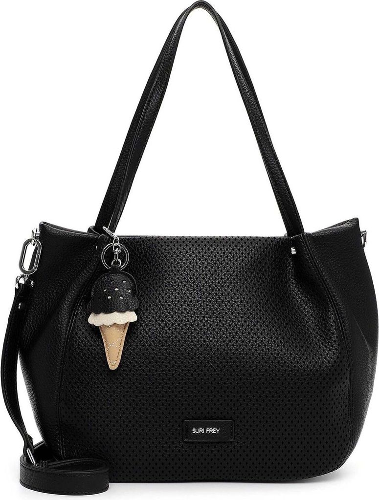 SURI FREY Schultertasche Shopper Cilly Cityshopper Black schwarz